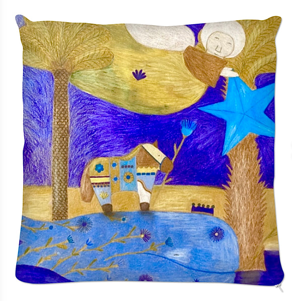 Coussin.Collection Les Petits Anges et les Petits Rois. Illustrations Etolessence.