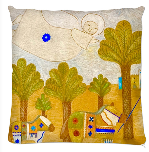 Coussin.Collection Les Petits Anges et les Petits Rois. Illustrations Etolessence.