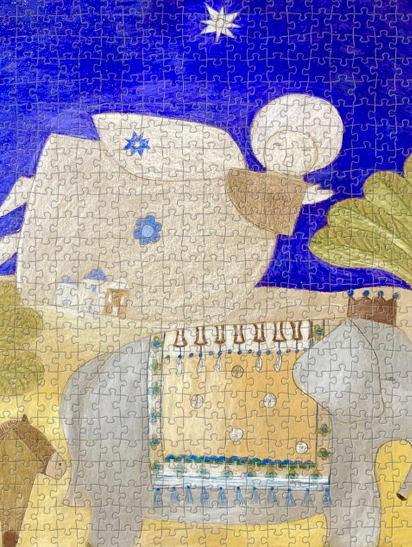 Puzzle.Les Petits Anges et Les Petits Rois. Illustrations Etolessence