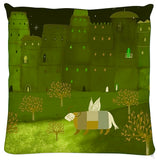 Coussin.Collection Les Petits Animaux Merveilleux. Illustrations Etolessence.