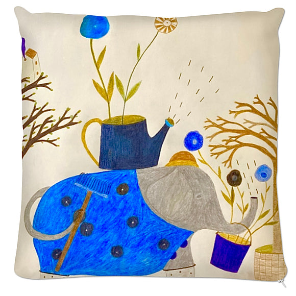 Coussin.Collection Le Monde de Babelos. Illustrations Etolessence