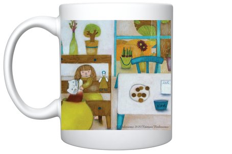 Mug reproduction d'oeuvre d'art. Madalune et Ninor