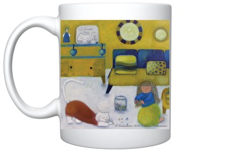 Mug reproduction d'art. Madalune et Ninor